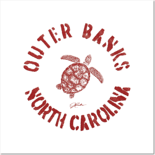 Outer Banks, North Carolina, Sea Turtle Posters and Art